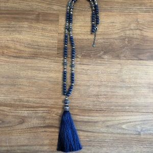 Stella and Dot Trove Tassel Necklace